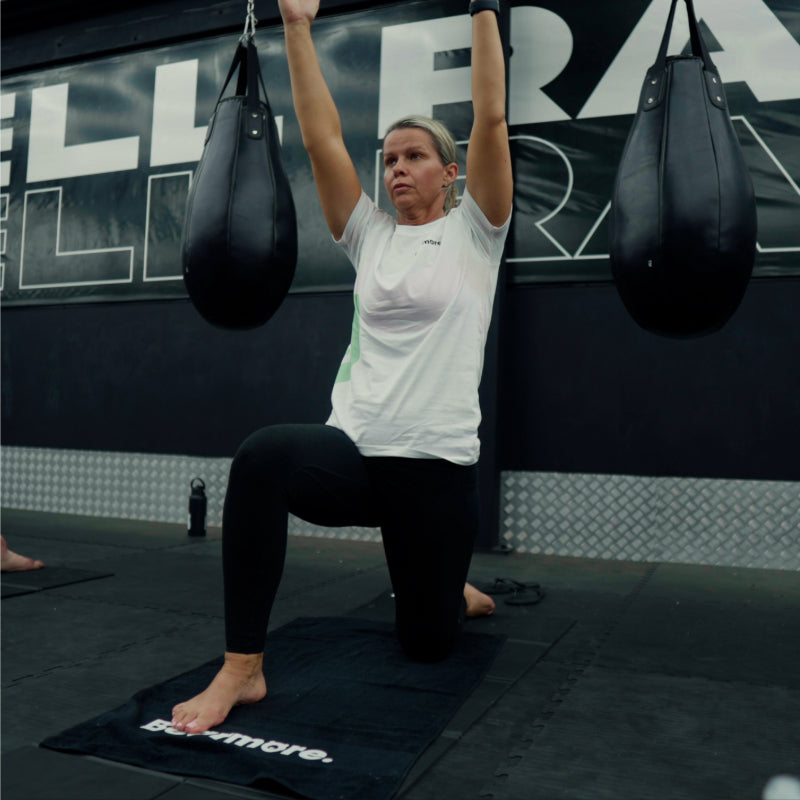 Black Sweat Towel