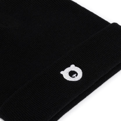 Black Cuff Beanie