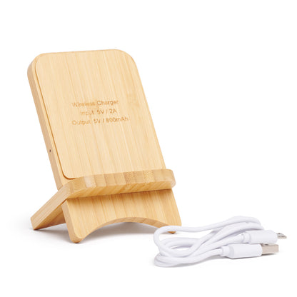 Bamboo Charging Stand