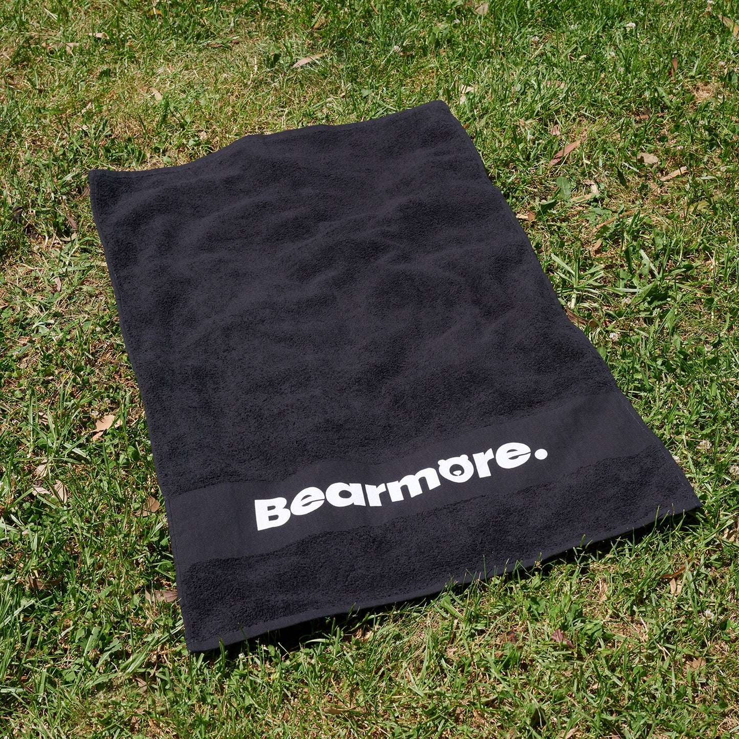 Black Sweat Towel