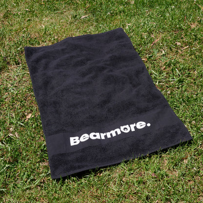 Black Sweat Towel