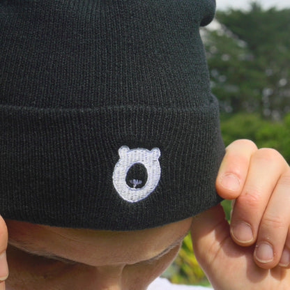 Black Cuff Beanie