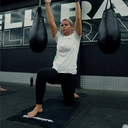 Black Sweat Towel