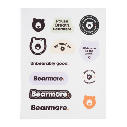 Bearmore Sticker Sheet